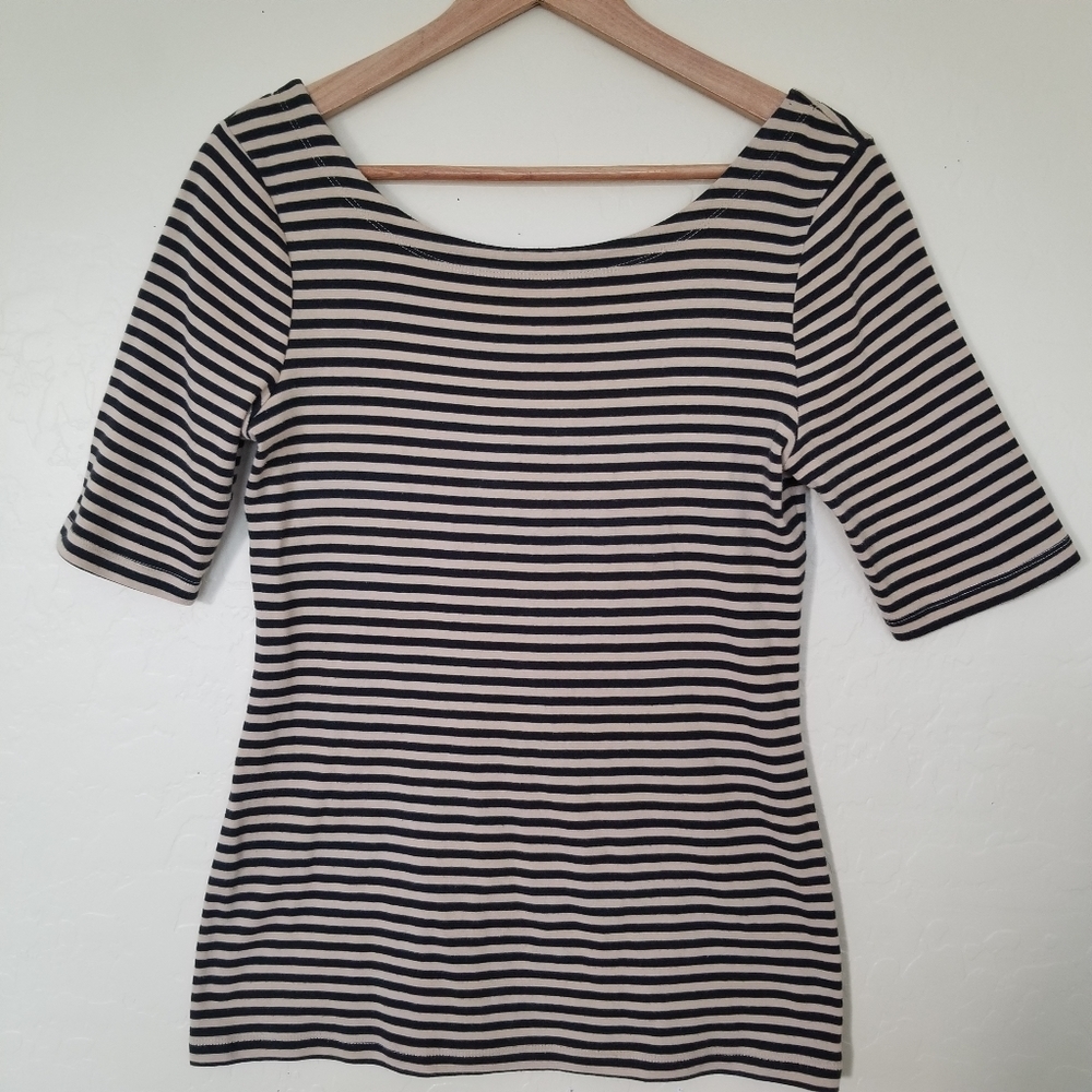 Banana Republic striped knit top